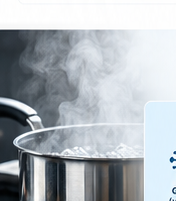Boiling water