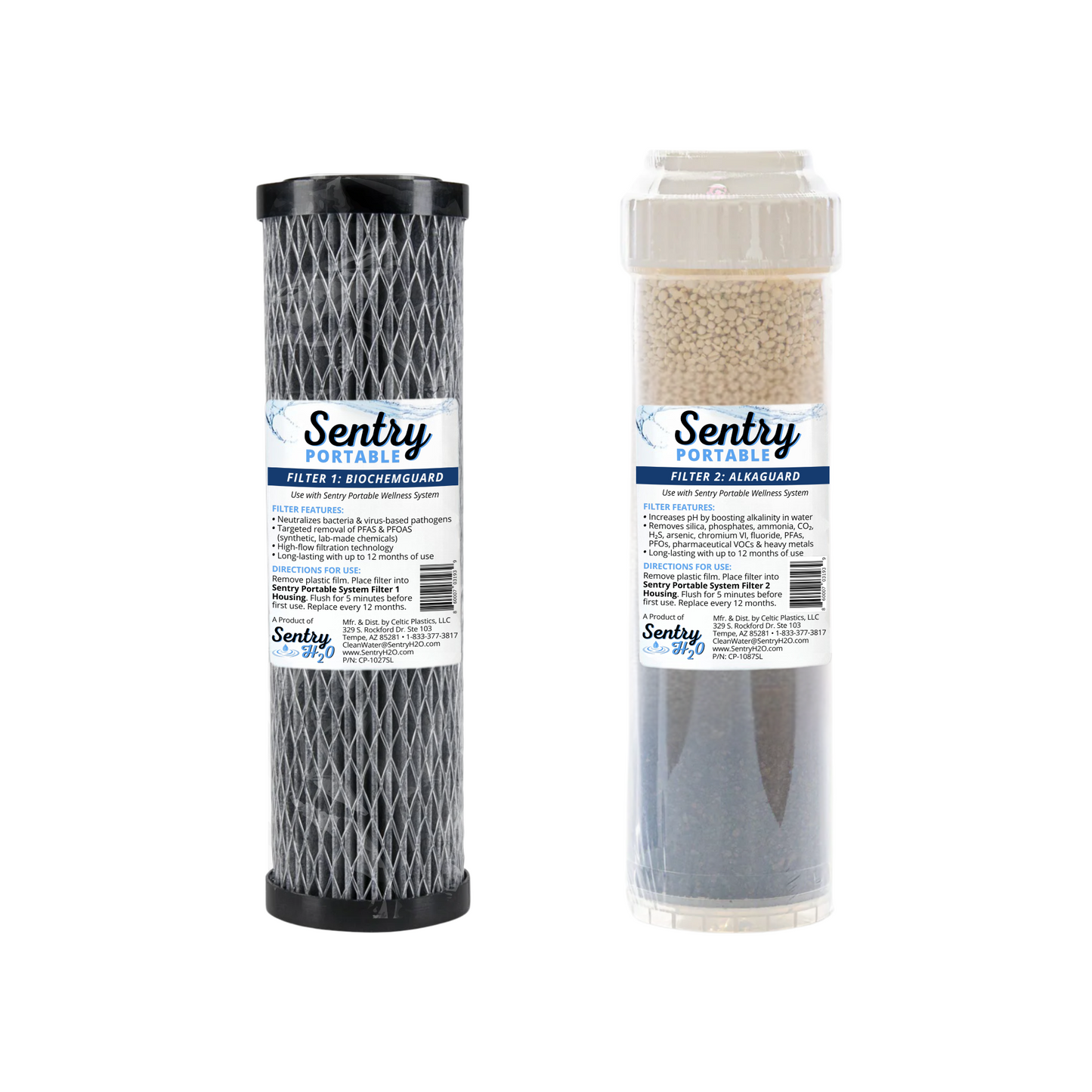 PORTABLE SYSTEM REPLACEMENT FILTERS