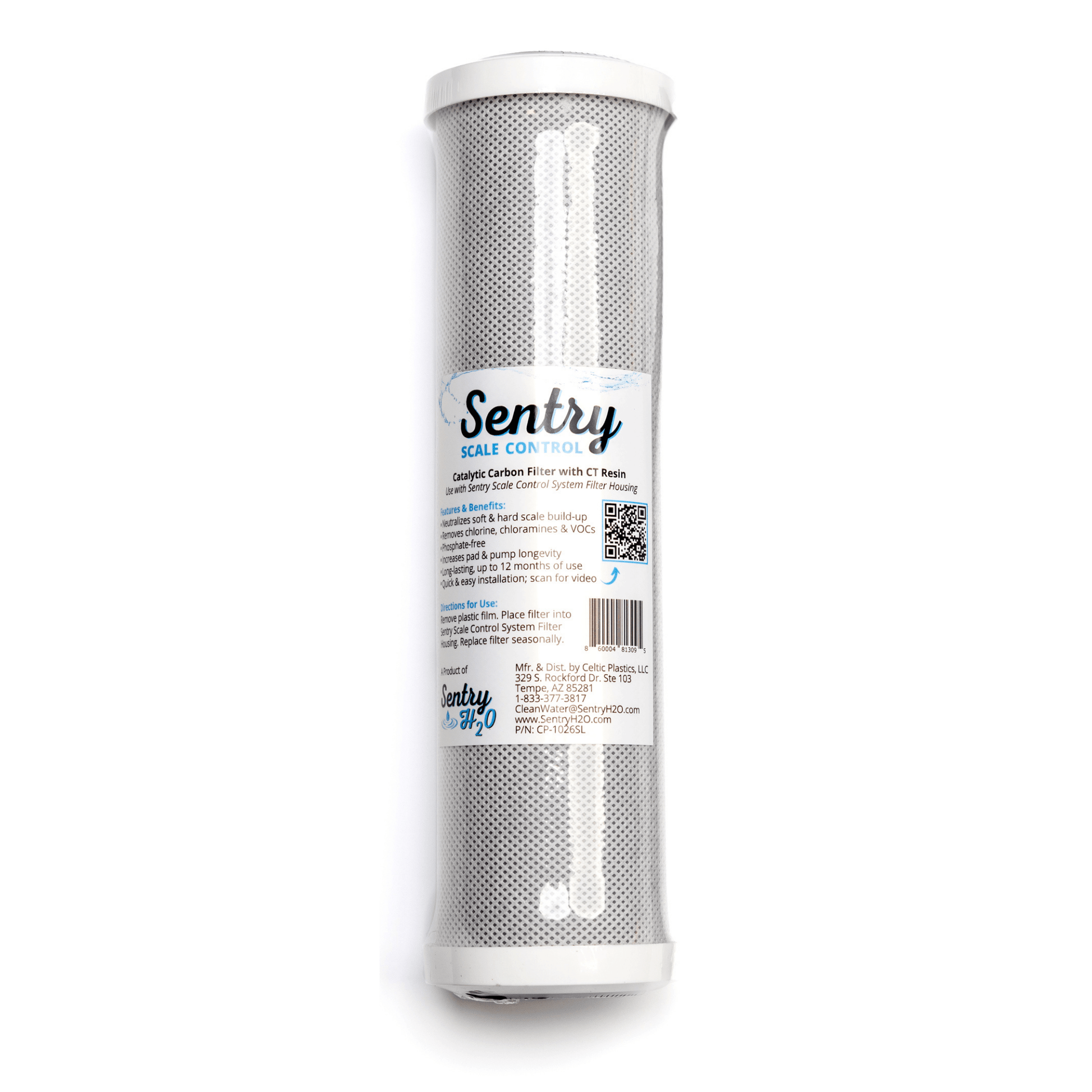 Sentry water scale control replacement filter