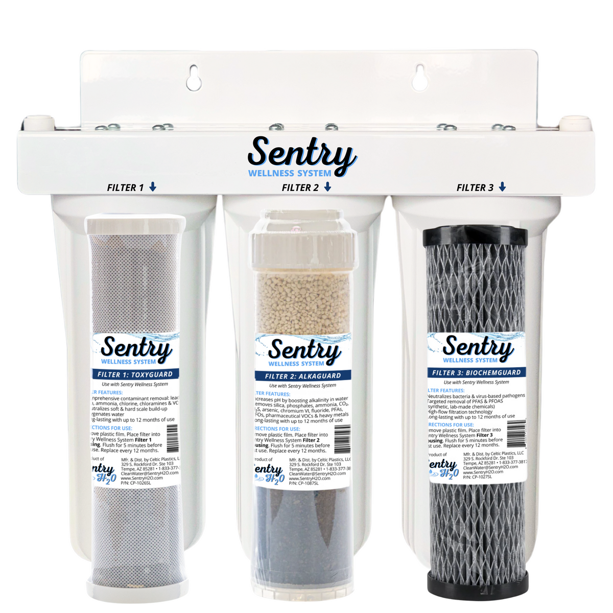 Sentry TriGuard 3-Filter System